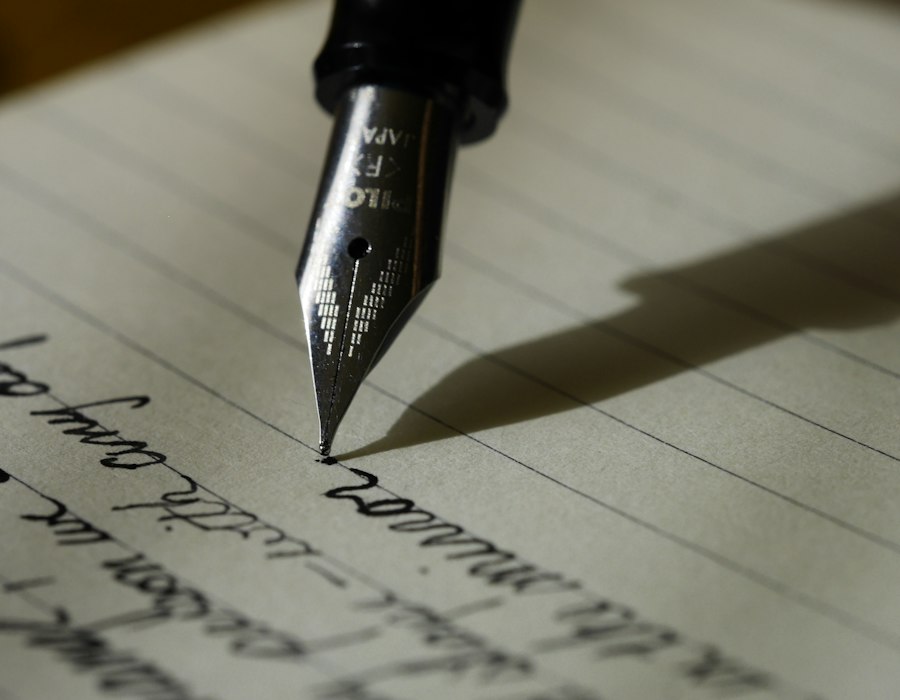 Journal and quiet writing space